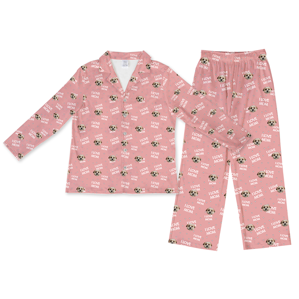 ILoveMomPajamaSet(Shirt&amp;Pants)