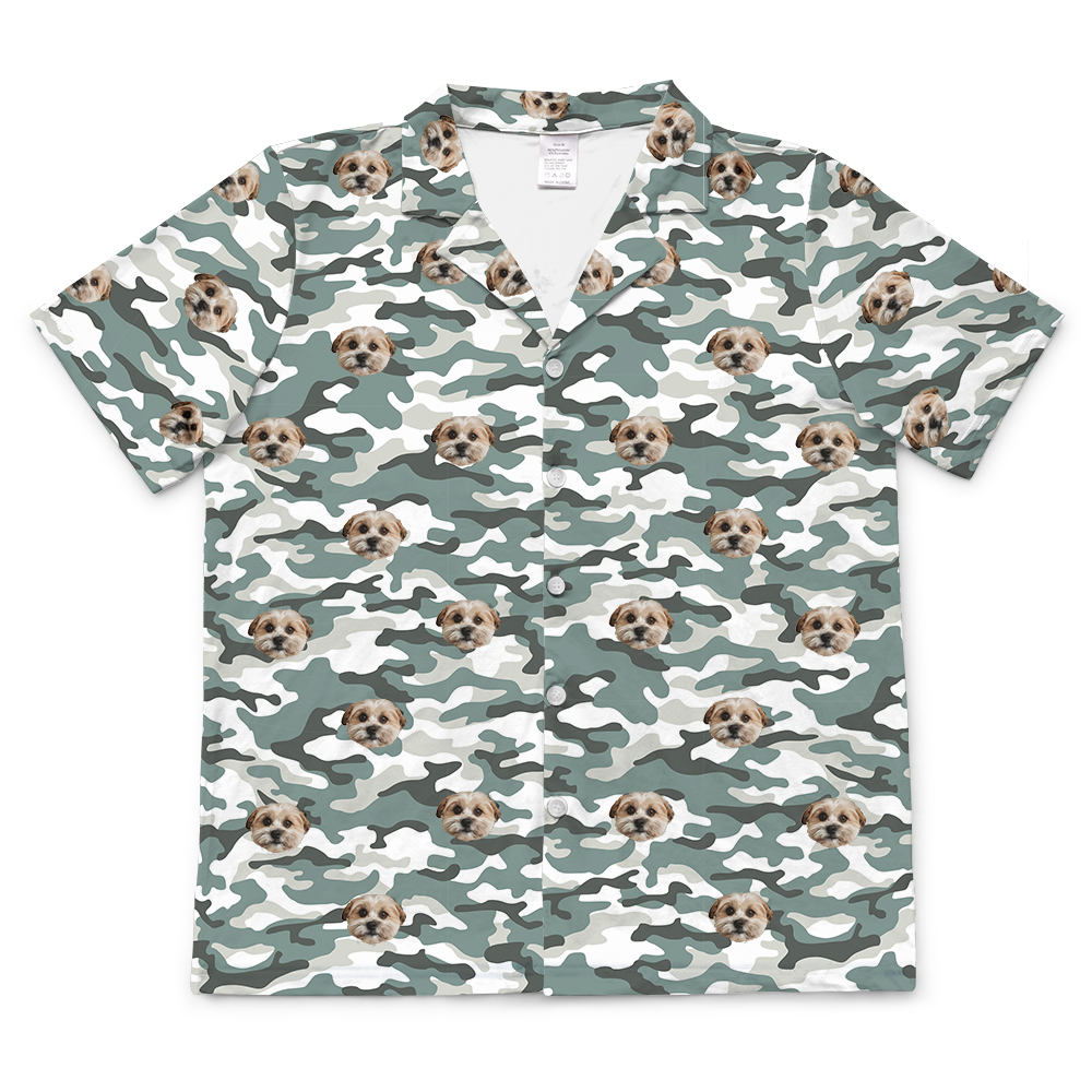 CamoShortSleevePajamaShirt